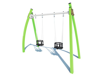 Schommel met 2 babyzitjes