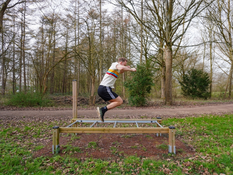 Stapladder sporttoestel